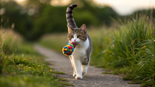 Cat Brings You a Toy: Understanding & Responding