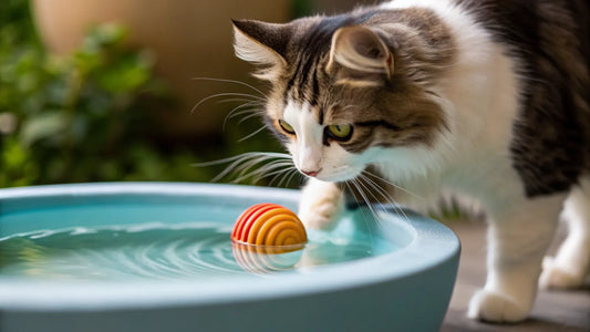 The Curious Case: Why Do Cats Dunk Toys in Water?