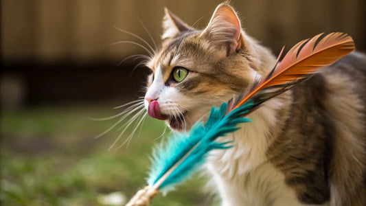 Why Do Cats Lick Feather Toys? Unraveling Feline Playtime Habits