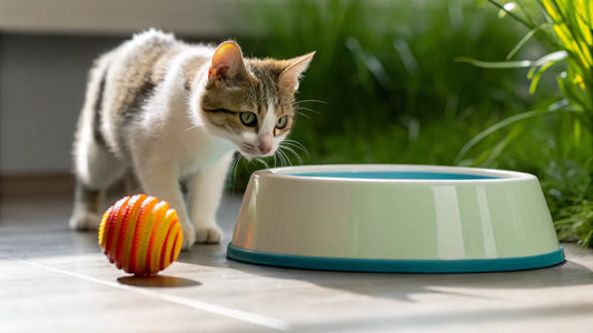 Why Do Cats Put Toys in Their Water Bowls?