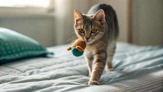 Why Does My Cat Bring His Toys to My Bed?