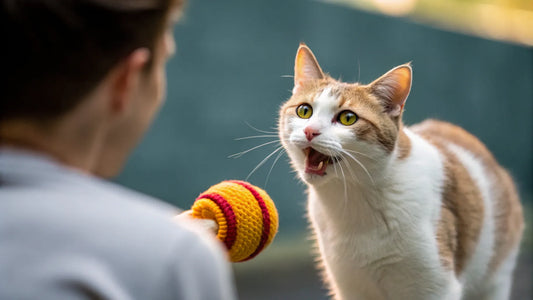 Why Does My Cat Bring Me a Toy and Meow?