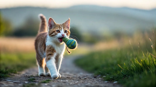 Why Does My Cat Carry a Toy and Meow?