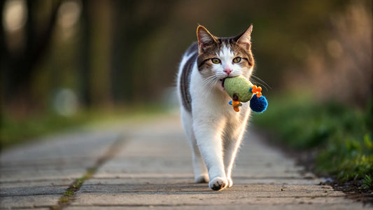 Why Your Cat Carries Toys and Cries