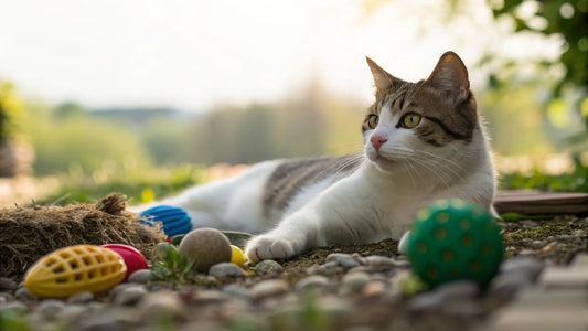 Why Your Cat Lays on Their Toys: Decoding a Feline Habit