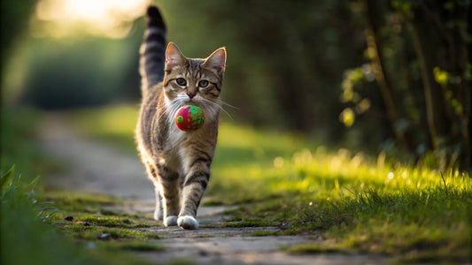 Why Your Cat Meows While Carrying a Toy