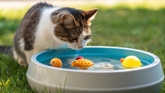Why Your Cat Puts Toys in Her Water Bowl
