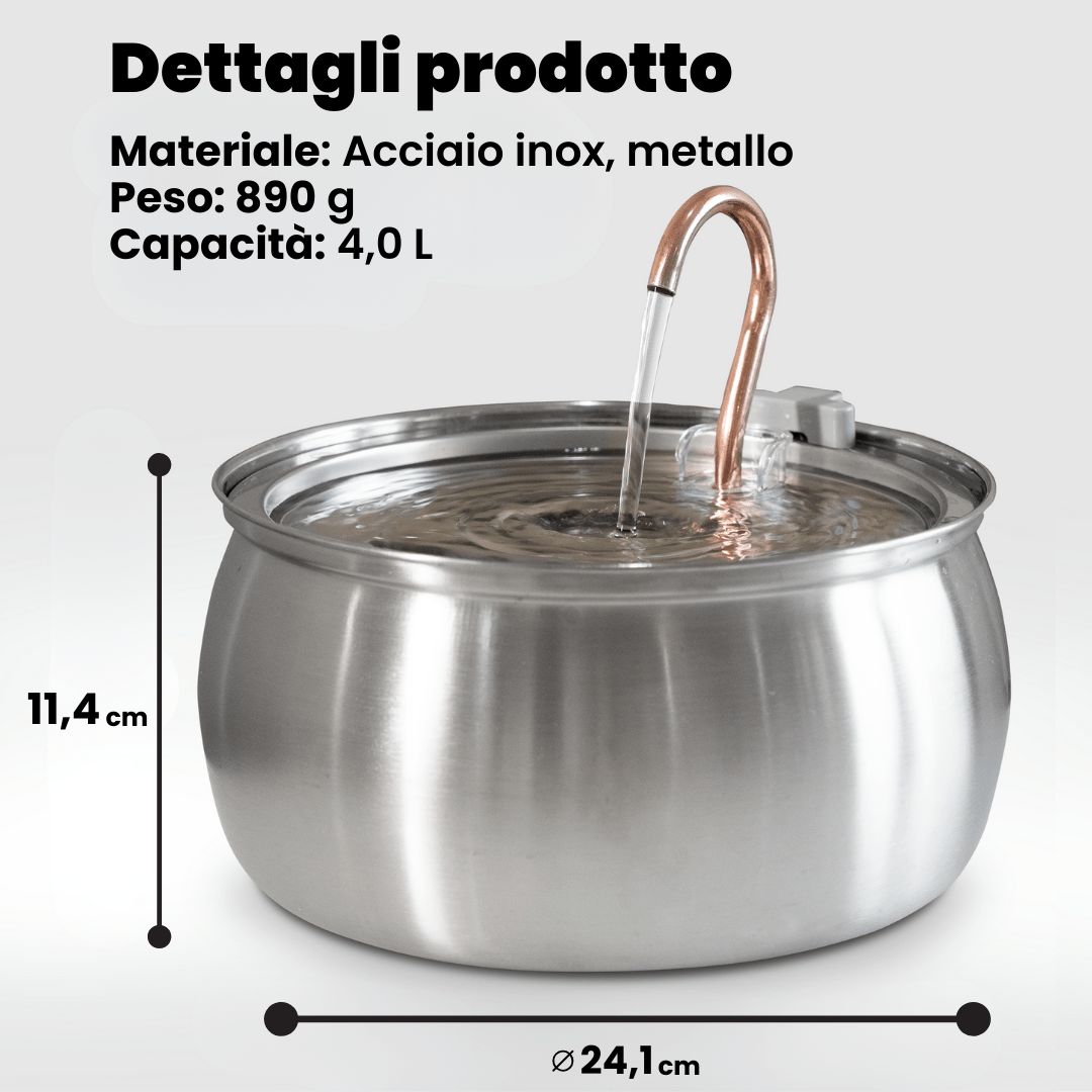 AquaFlow Pure 4.0L – Cat Fountain