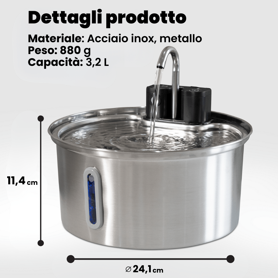 AquaFlow Sense 3.2L – Cat Fountain