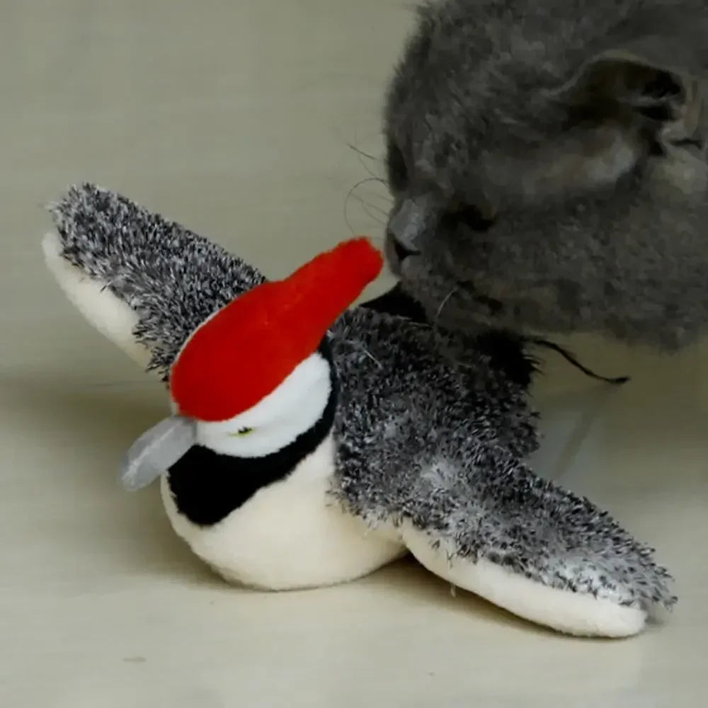 Flappy Sparrow Interaktives Katzenspielzeug