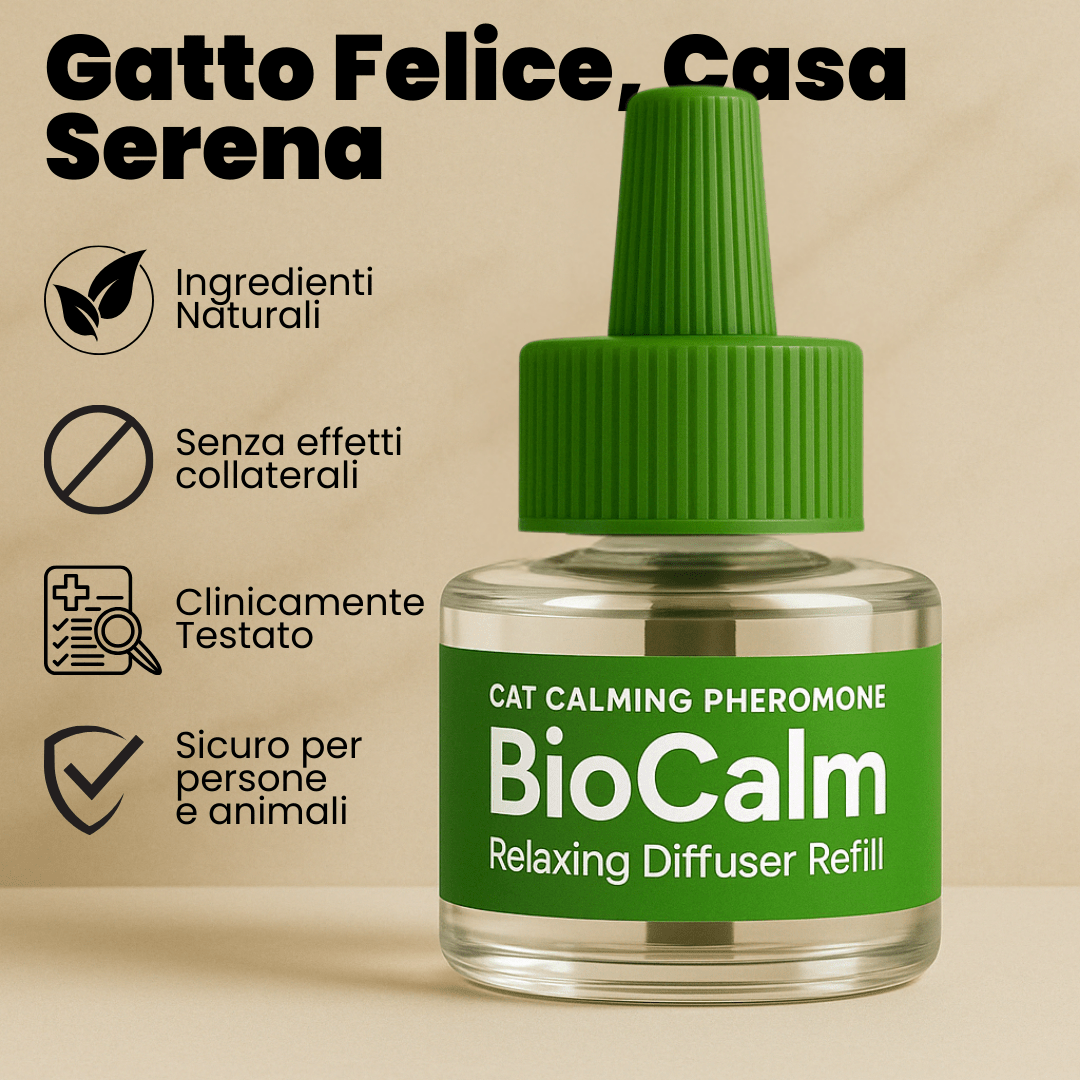 BioCalm – rauhoittava diffuuseri kissoille