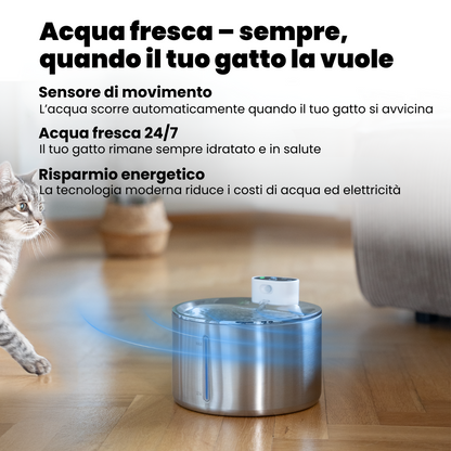 AquaFlow Silent 4.0L – Cat Fountain