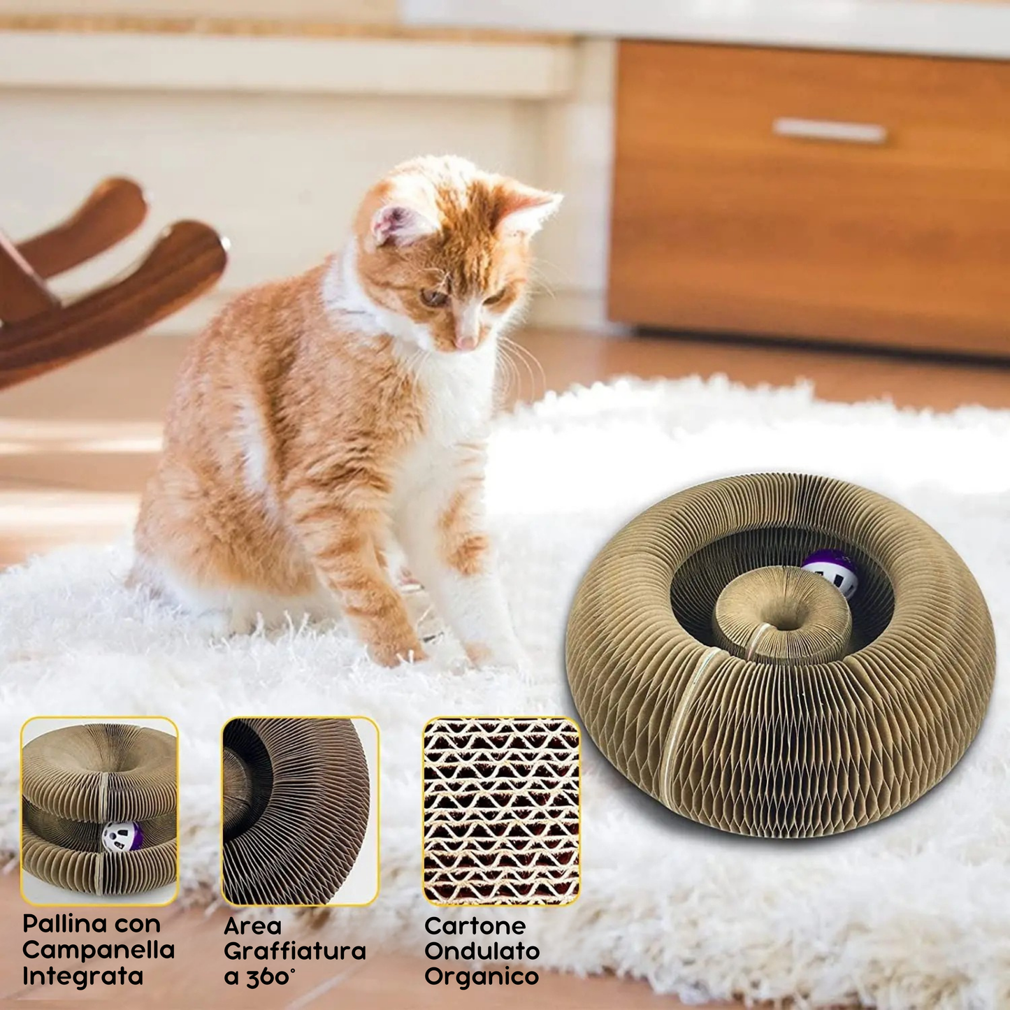 TwistPaw™ - Magic Cat Scratching Toy