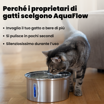 AquaFlow Sense 3.2L – Cat Fountain