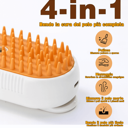 Spazzola a Vapore per Peli