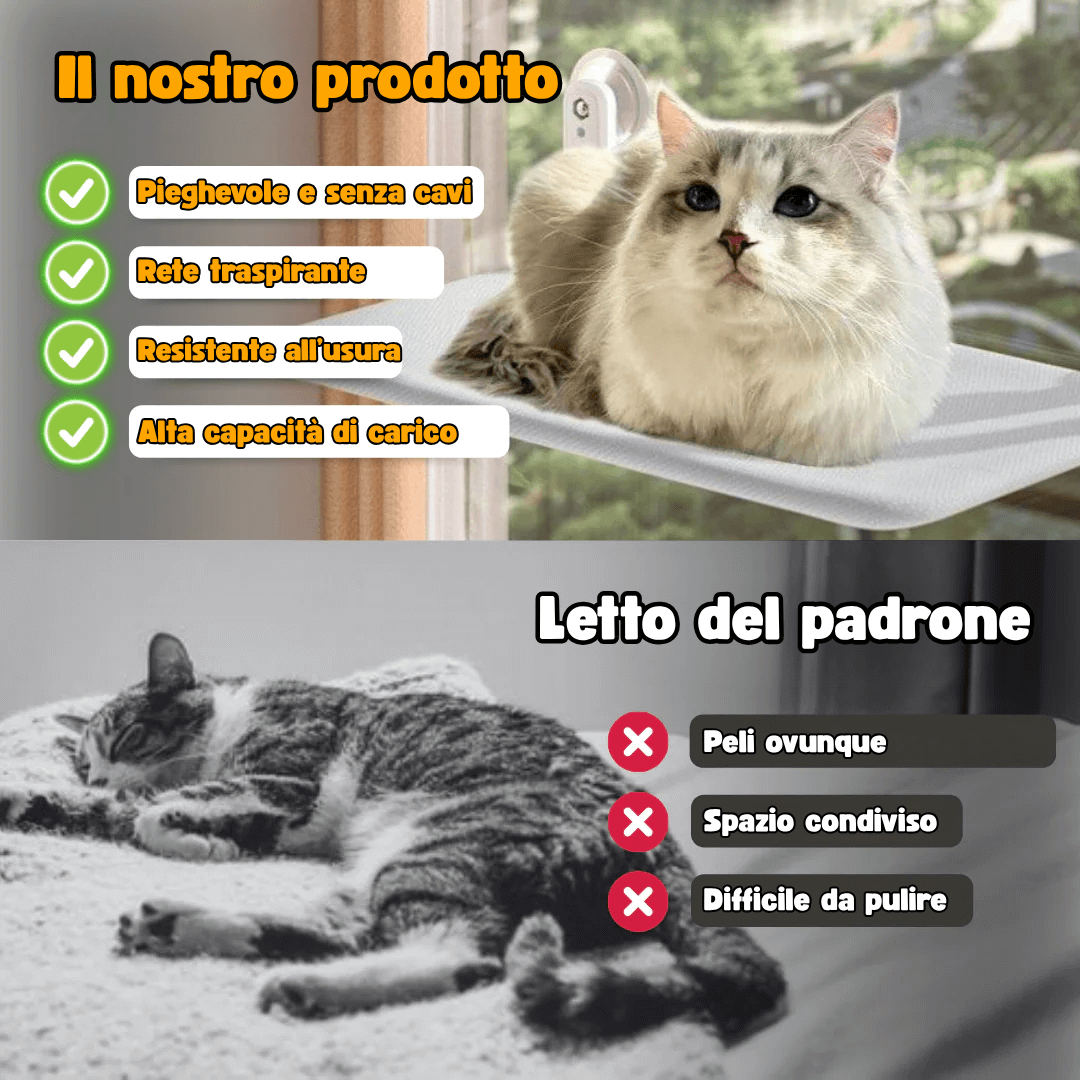 Foldable Window Hammock