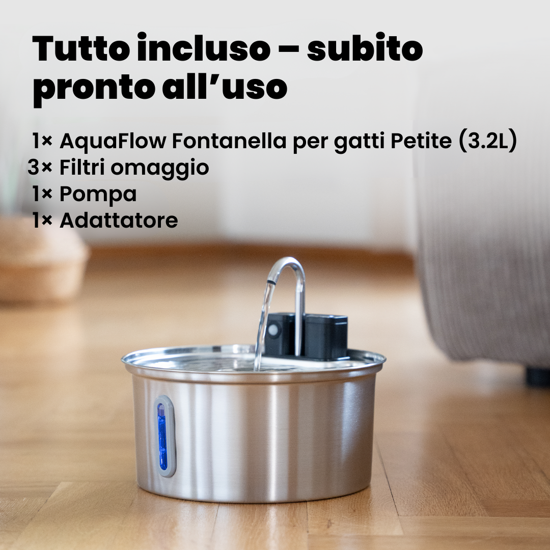 AquaFlow Sense 3.2L – Cat Fountain