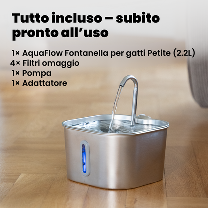 AquaFlow Pure 2.2L – Cat Fountain