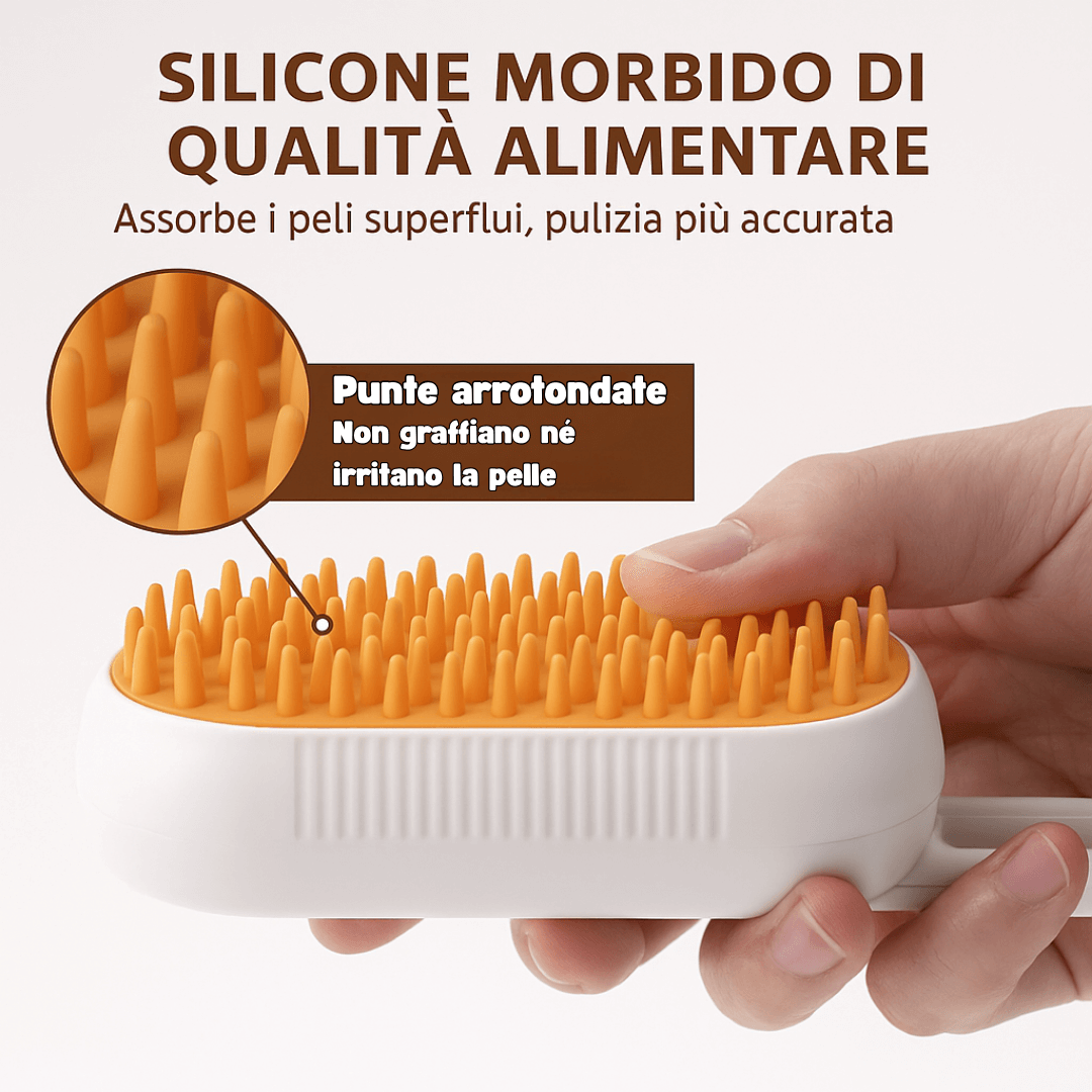 Spazzola a Vapore per Peli