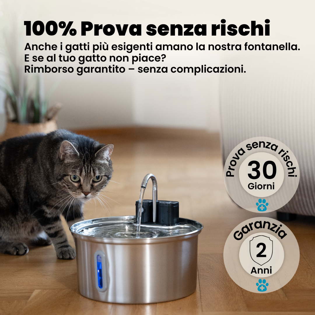 AquaFlow Sense 3.2L – Cat Fountain