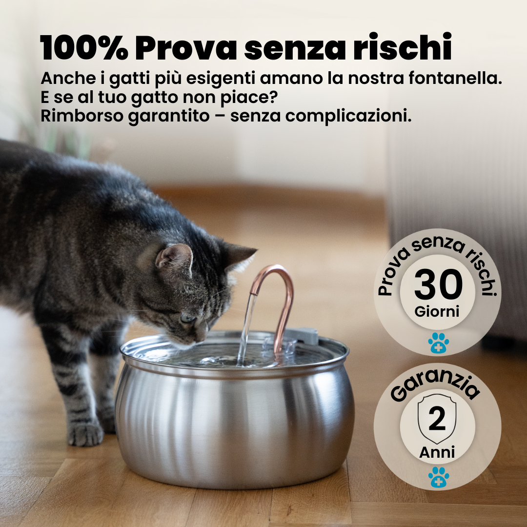 AquaFlow Pure 4.0L – Cat Fountain