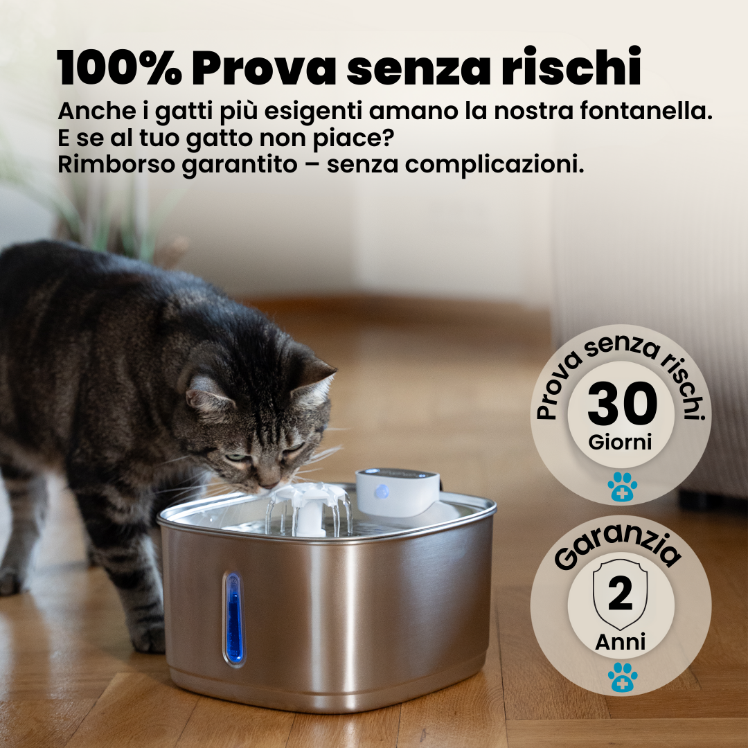 AquaFlow Sense Pro 3.2L – Cat Fountain