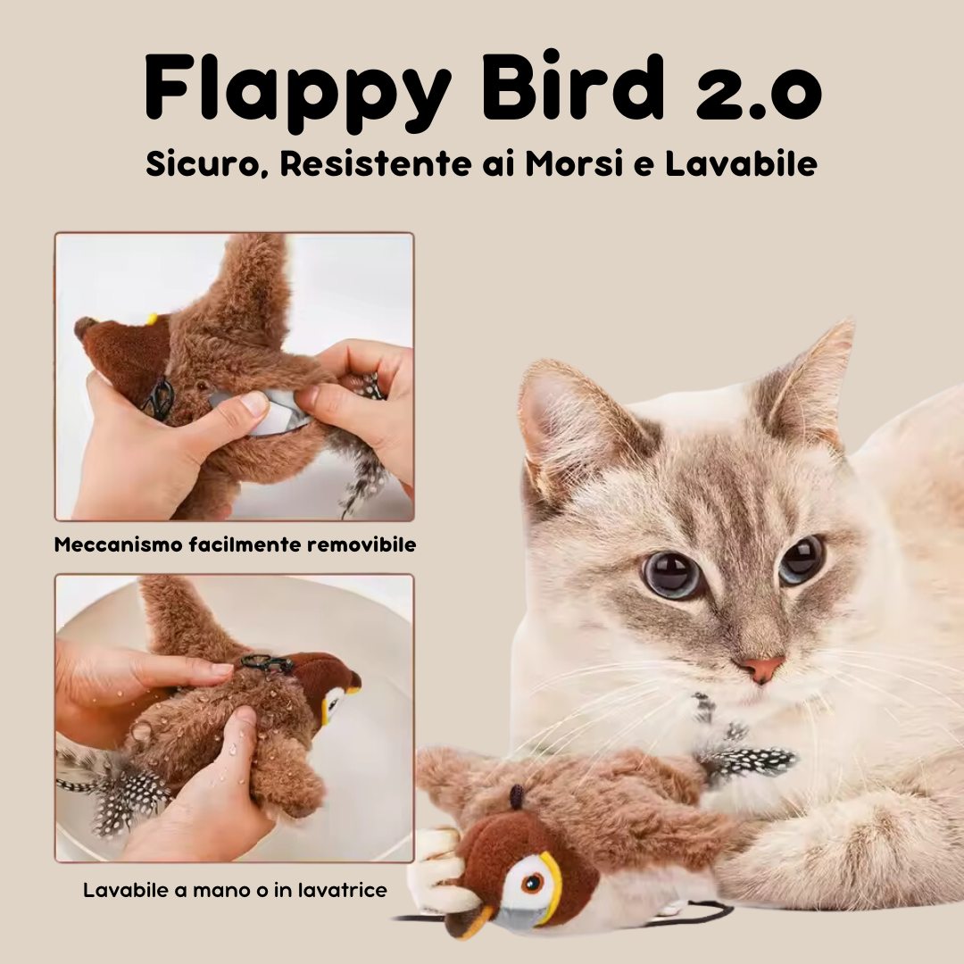 Flappy Bird 2.0 Interactive Cat Toy